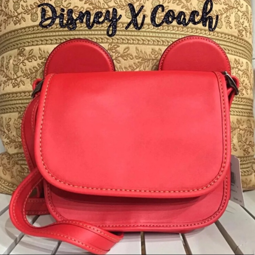 NWOT! Exclusive Disney x Coach Mickey Ears Bag!